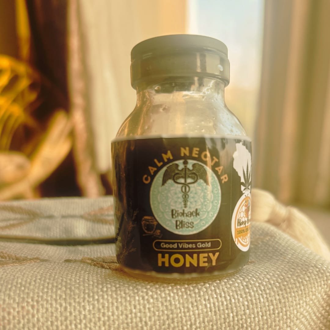 Calm Nectar Good Vibes Gold Honey - Image 3